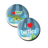 Terry the Turtle - No-Pin Badge