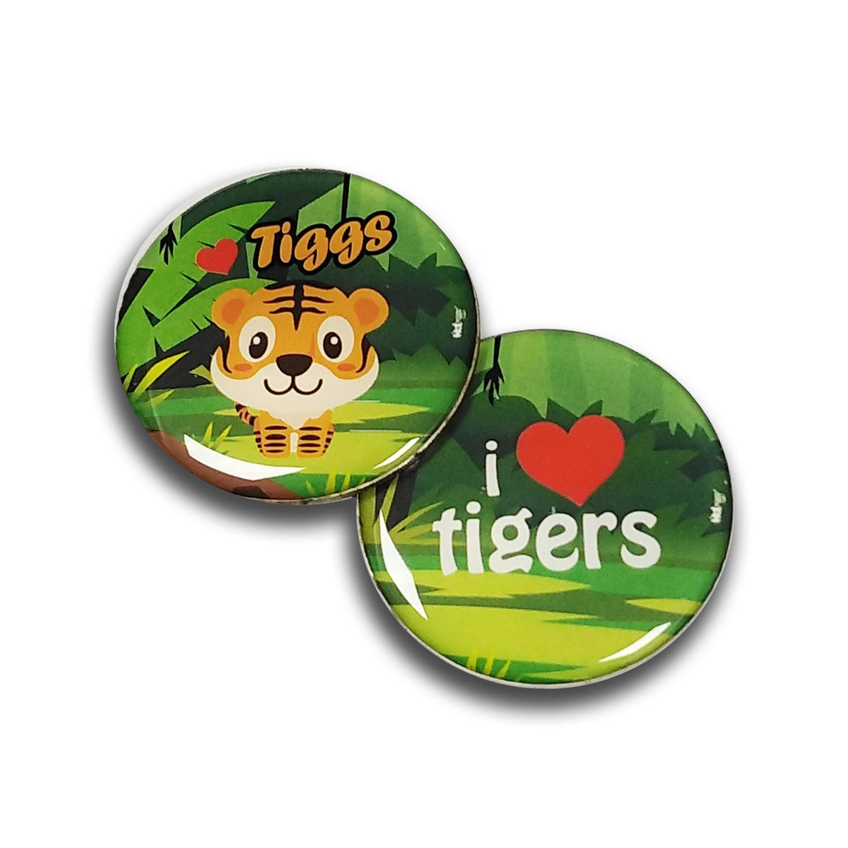 Tiggs the Tiger - No Pin Badge