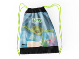 Terry the Turtle - Drawstring Bag, 1pc