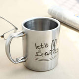 Let's Coffee - Message Mug