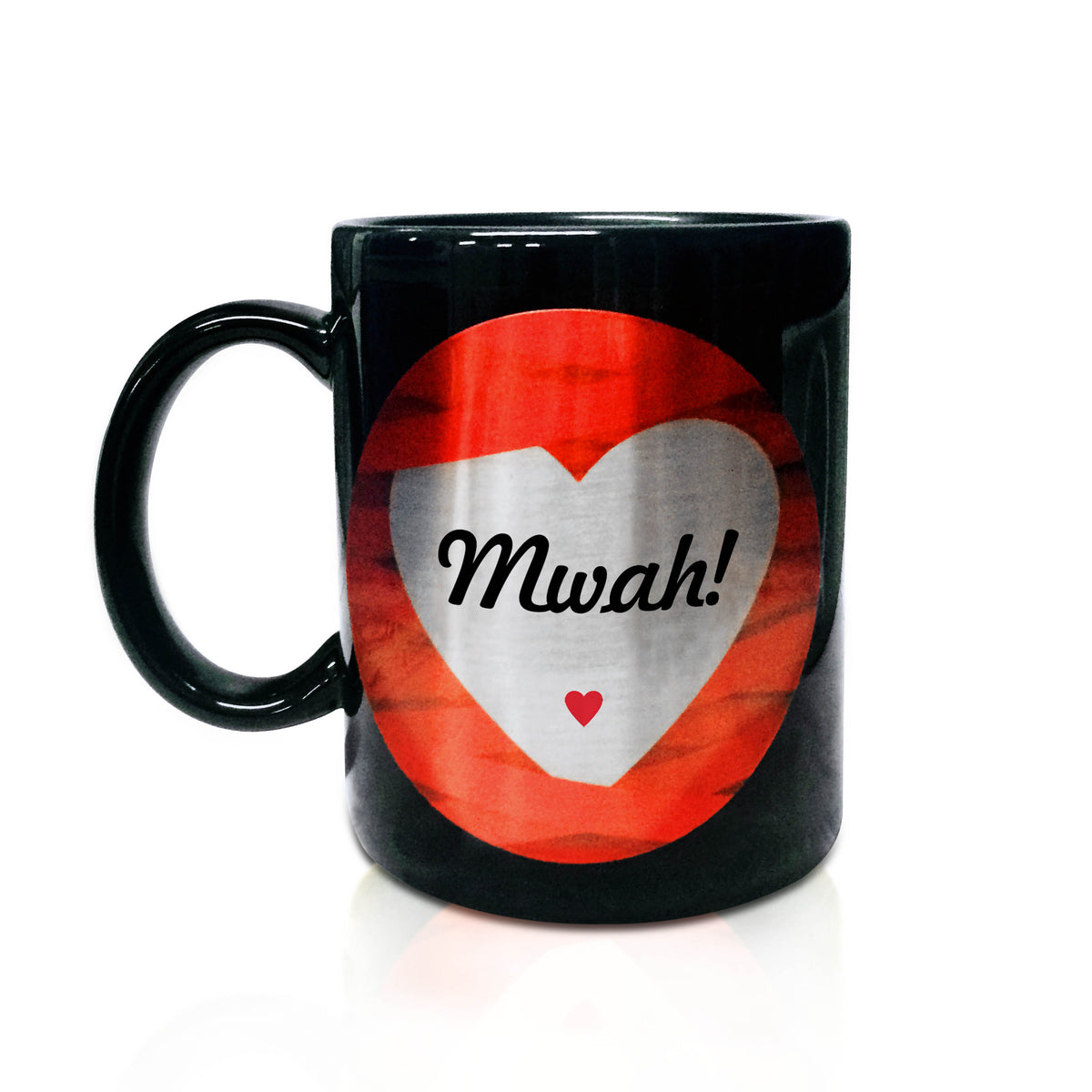 Love Ribbons Mug - Mwah - Hot Muggs