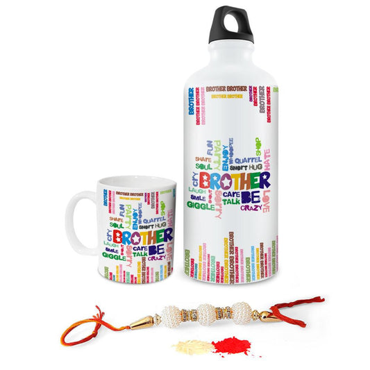 Rakhi with Brother Emotions Bottle &  