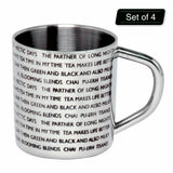 For the love of Tea (Set of 4)