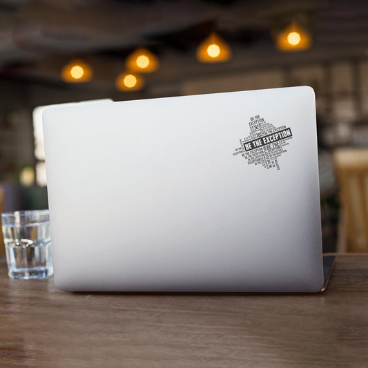 Inclined - Laptop Sticker