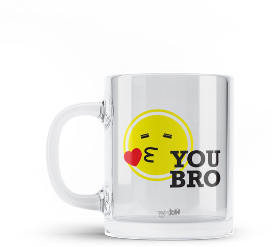 Emoji Love You Bro Mug