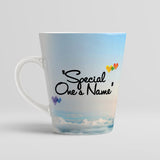Simply love you personalized ceramic conical name mug