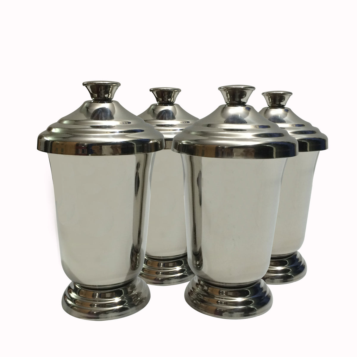 Maharaja Stainless Steel Glass Set of 4 - Hot Muggs - 1